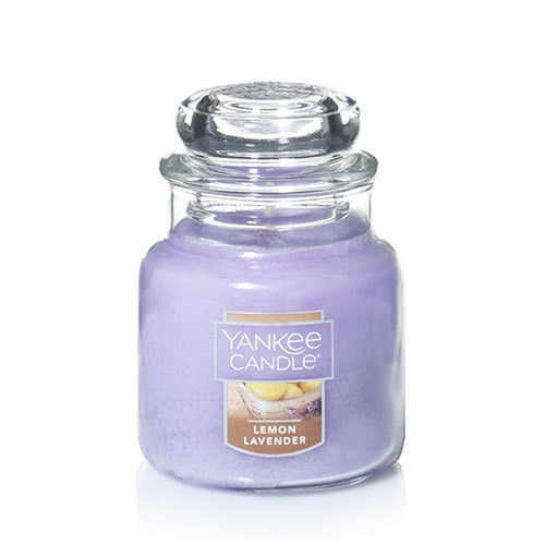 Vela Aromática Small Jar Lemon Lavender Yankee Candle