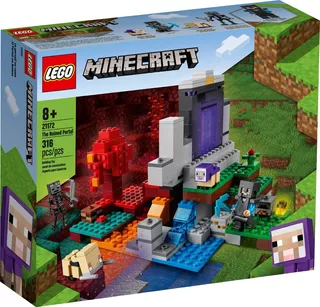 Lego® Minecraft - El Portal En Ruinas (21172) Cantidad de piezas 316