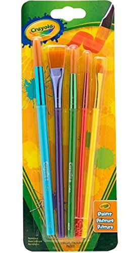Crayola Arts Y Craft Brushes Assorted 1 Ea Paquete De 3