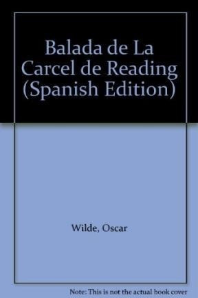 Balada De La Carcel De Reading - Wilde Oscar (libro)
