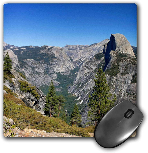 Mouse Pad Imagen Montanas Yosemite 8 X 8 Pulgadas