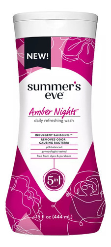 Summer's Eve Island Splash Cleansing Wash 5 In 1, 15 Oz