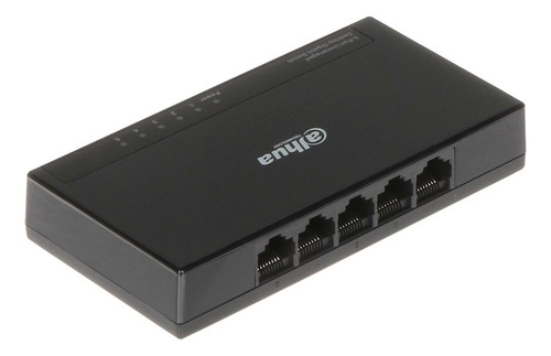 Switch Dahua Gigabit Ethernet 5 Puertos 2,000 Entradas 10/10