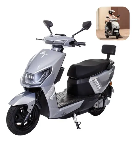 Scooter Elétrica Wehawk Super 1000W p/ 2 Pessoas c/ Autonomia de ...