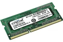 Comprar Memoria 2gb Ddr3 Crucial  Y Otras  Marcas Para Laptop