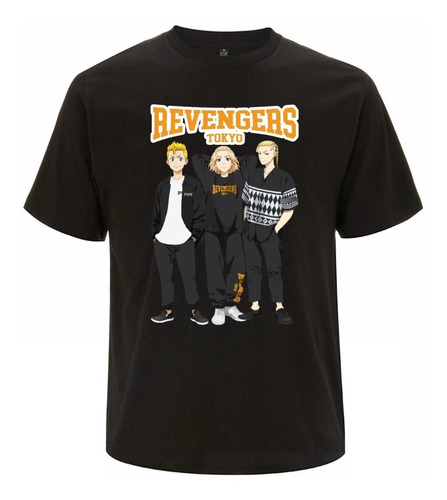 Remera Tokio Revengers 100% Algodón