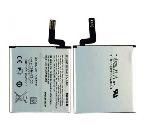 Bateria Bp-4gwa Para Nokia Lumia 720 625 625h 720 2000 Mah 