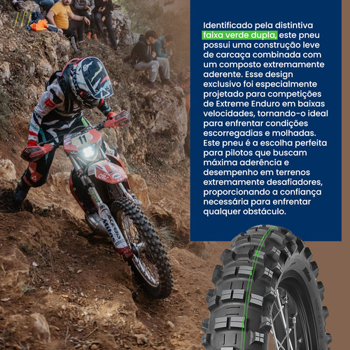 Pneu 120/90-18 65m Mitas Traseiro Crf Yzf Ktm 250 350 450
