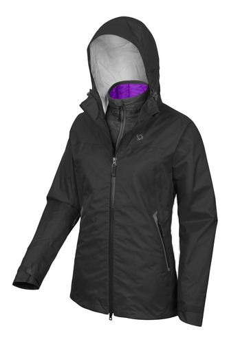 Campera Doite Outdoor 3 En 1 Spirit Mujer Thinsulate 10k