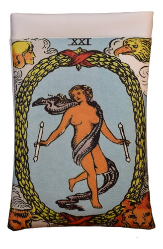 Bolsa Para Tarot Arcano El Mundo