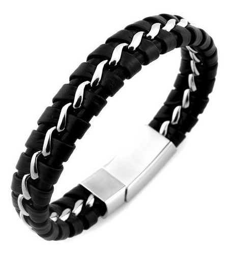 Pulsera De Cuero Hombre Elegante Y Juvenil Moda 2019 1