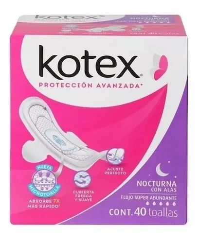 Tercera imagen para búsqueda de kotex nocturna con alas