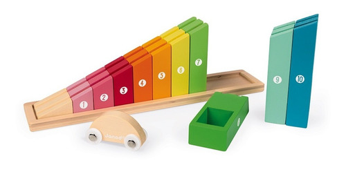 Juego Didáctico De Madera Aprendiendo A Contar Janod