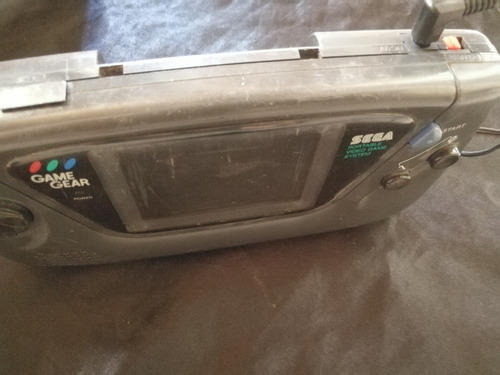 Cónsola Sega Game Gear + Juego Y Tranfo (cónsola A Revisar)