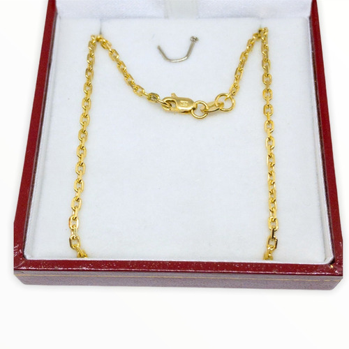 Cadena Oro 18k. Forcet 8g 0.60 X 65cm Garantia-envio