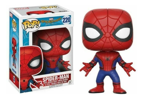 Muñeco Spiderman Simil Funko Pop! #220 Avengers