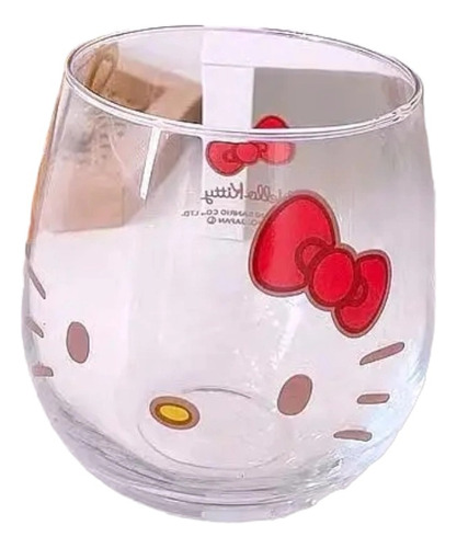 Vaso Taza Vidrio Hello Kitty Sanrio