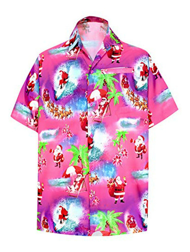 Happy Bay - Camisa Hawaiana De Manga Corta Para Hombre, 3d H