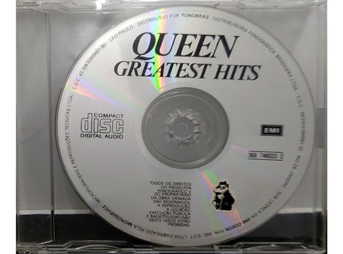 Cd Queen Greatest Hits