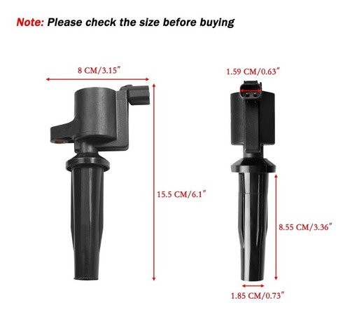 Imagen 2 de 5 de Bobinas De Encendido Compatibles Con Ford, Mazda, Mercury