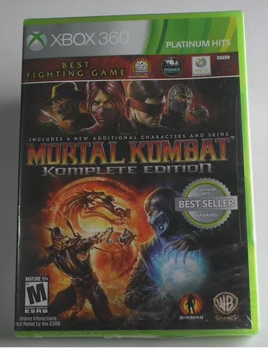 Mortal Kombat Komplete Edition Xbox 360 game