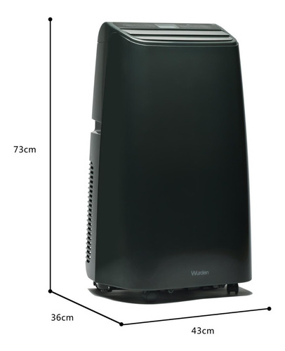 Aire Acondicionado Portátil Frio/calor Wurden G12h 12000 Btu