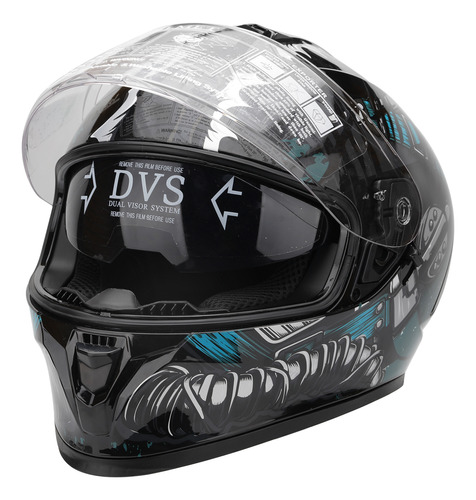 Gafas De Sol Helmet Up Con Visera Para Moto, Con Doble Viser