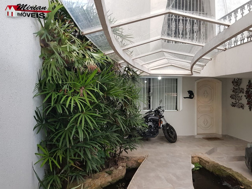 Sobrado Alto Padrão Em São Paulo Bairro Granja Julieta Com 4 Suites Sendo 1 Master Com Closet E Hidro , Piscina - Ca01211 - 34835286