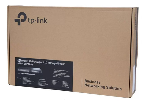 Switch Tp-link Tl-sg3452 Jetstream 48-port Gigabit L2 Manag