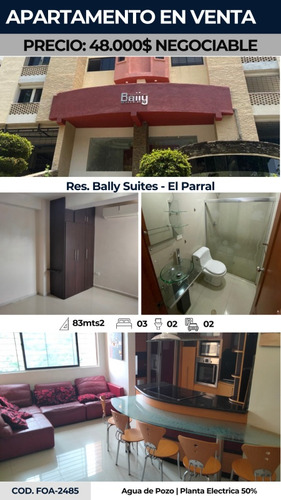 Lore Vende Apartamento En Urb. El Parral. Res. Bally Suite