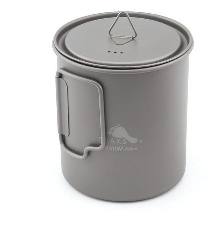 Bote Toaks Titanium De 750 Ml, Color Gris Plateado