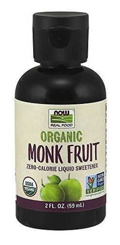 Jarabe De Maple - Now Foods, Certified Organic Monk Líquidos