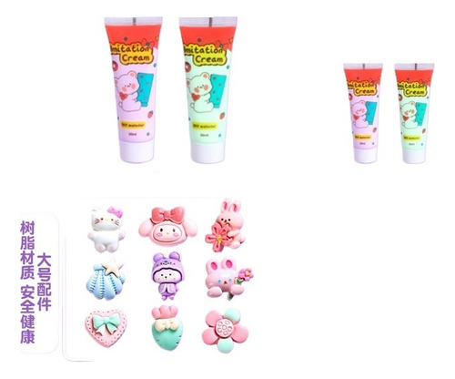 Juego De Gucka De Arena Movediza, Crema Y Pegamento,