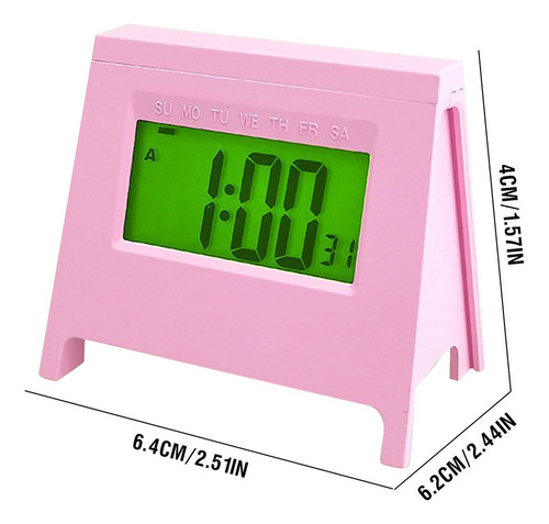Mini Despertador Lcd For Estudiantes Reloj Electrónico Smar