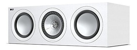 Kef Q650c Altavoz De Canal Central Cada Uno Negro Blanco