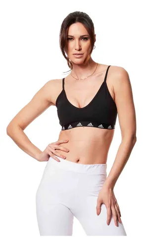 Top Feminino Purebare Suporte Leve adidas