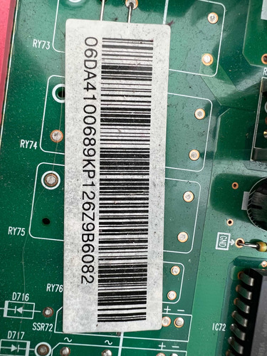 Tarjeta Refrigerador Samsung Invertir Da41-00689 Da4100689 (Usado)