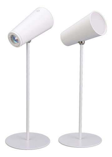 Proyector Led De Escritorio Junto A La Cama, Brillo Ajustabl