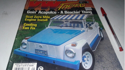 Revista Volkswagen Vw Trends. #16 August 1997. Safari,vocho.
