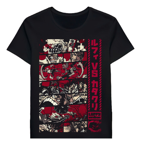 Remera Luffy Sankeman Vs Katakuri One Piece Manga Psign 0149