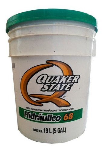 Aceite Hidráulico 68 Quaker State Cubeta 19l