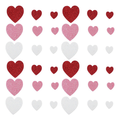 Pegatinas De Amor Con Apliques Para El Día De San Valentín,