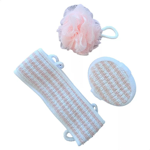 Set Esponja De Baño Spa X 3 Piezas