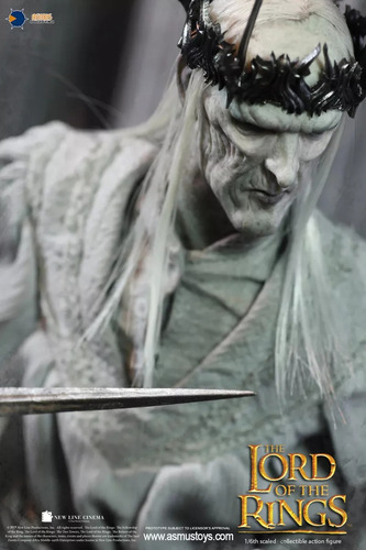 Boneco Senhor Anéis Rei Bruxo Asmus Toys Gandalf Arag Figure