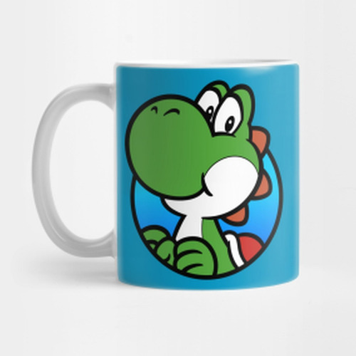 Taza De Ceramica Bichos Yoshi Modelo D 6