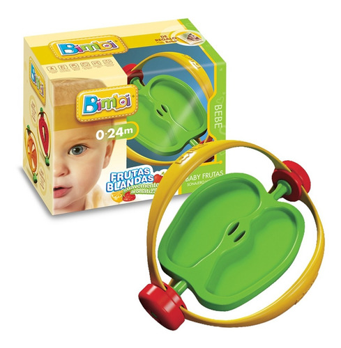 Bimbi Sonajero Baby Frutas Mordillo Manzana Aromatizado