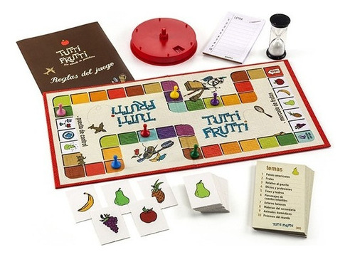 Juego De Mesa Tutti Frutti Un Mundo De Palabras Ruibal Full