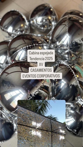 Alquiler De Cabina Espejada / Ambientación De Eventos