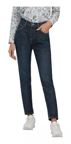 Pantalon Jeans Skinny Cintura Alta Lee Mujer 256
