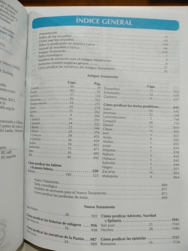 Imagen 6 de 10 de La Biblia Para La Predicación Rvr60 Imit. Piel Duotono Café